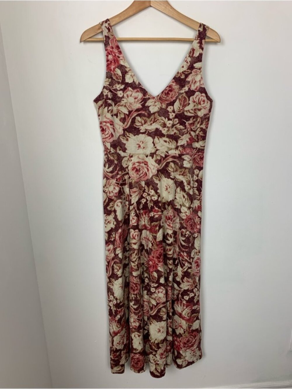 Chaps Floral Maxi Dress - Picture 2 of 7